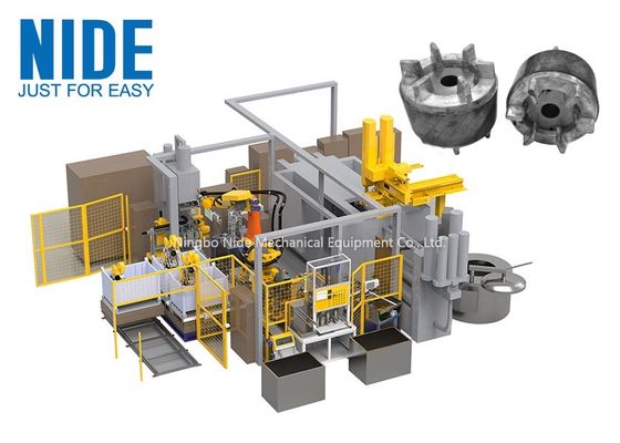 Πλήρως αυτόματη μηχανή ρίψεων κύβων στροφέων αλουμινίου που προσαρμόζεται