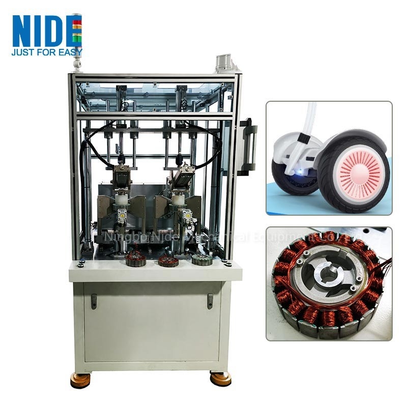 2 σταθμοί τροχός Hub Motor Stator περιστρεφόμενη μηχανή αυτόματο αυτο-ισορροπία σκούτερ